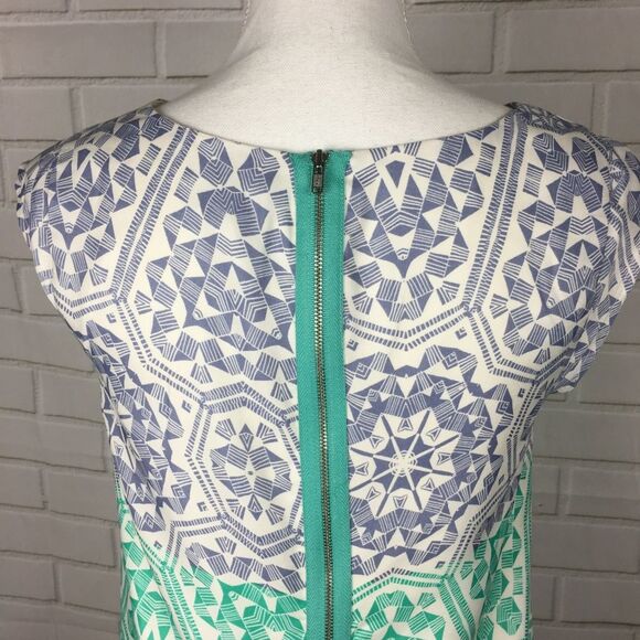 CUTE The Limited Mandala Print Cap Sleeve Shift Dress womens xs s Summer Casual - Picture 6 of 8